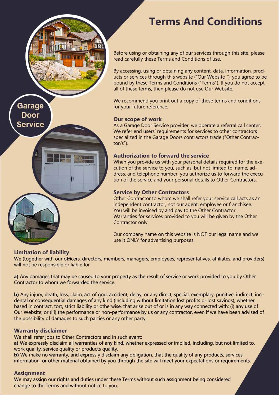 Garage Door Mobile Service Dallas, TX 469-666-1007